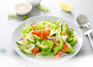 commander salades à  crosne